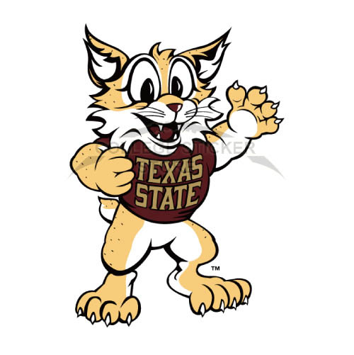 Diy Texas State Bobcats Iron-on Transfers (Wall Stickers)NO.6555